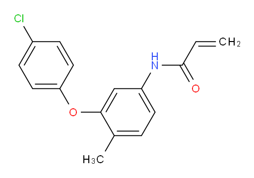 N-[3-(4-Chlorophenoxy)-4-methylphenyl]-2-propenamide (ACI)