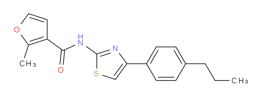 2-Methyl-N-[4-(4-propylphenyl)-2-thiazolyl]-3-furancarboxamide (ACI)