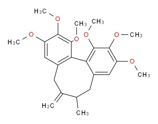 Dibenzo[a,c]cyclooctene, 5,6,7,8-tetrahydro-1,2,3,10,11,12-hexamethoxy-6-methyl-7-methylene-, (6S,12aS)- (9CI)