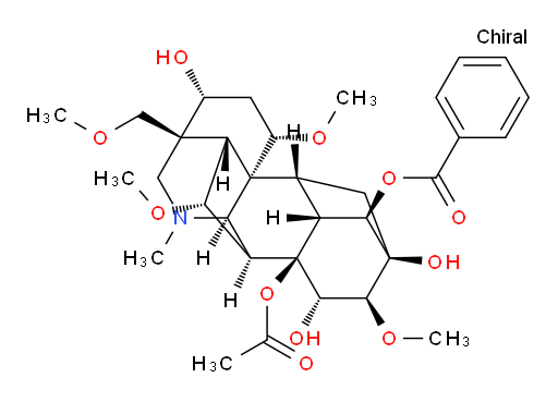 Mesaconitine (6CI, 7CI, 8CI)