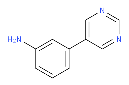 3-(5-Pyrimidinyl)benzenamine (ACI)