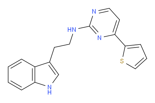 N-[4-(2-Thienyl)-2-pyrimidinyl]-1H-indole-3-ethanamine (ACI)
