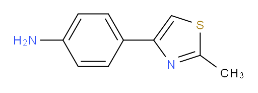 4-(2-Methyl-4-thiazolyl)benzenamine (ACI)
