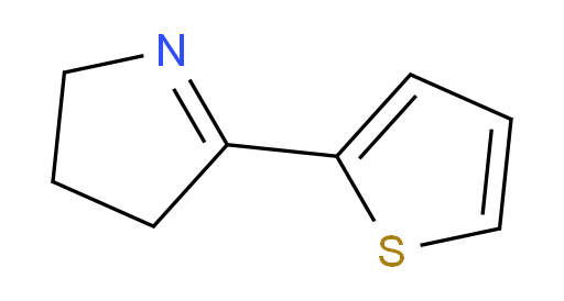 3,4-Dihydro-5-(2-thienyl)-2H-pyrrole (ACI)