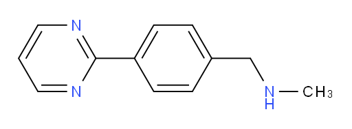N-Methyl-4-(2-pyrimidinyl)benzenemethanamine (ACI)