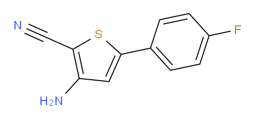 3-Amino-5-(4-fluorophenyl)-2-thiophenecarbonitrile (ACI)
