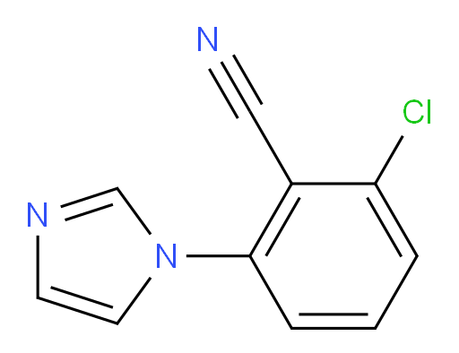 Benzonitrile, 2-chloro-6-(1H-imidazol-1-yl)- (9CI, ACI)