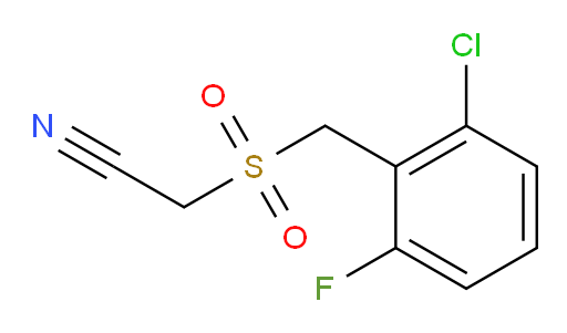 2-[[(2-Chloro-6-fluorophenyl)methyl]sulfonyl]acetonitrile (ACI)