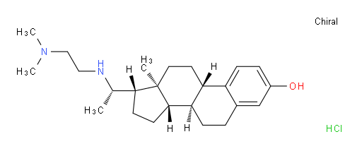 19-Norpregna-1,3,5(10)-trien-3-ol, 20-[[2-(dimethylamino)ethyl]amino]-, dihydrochloride, (20S)- (9CI)