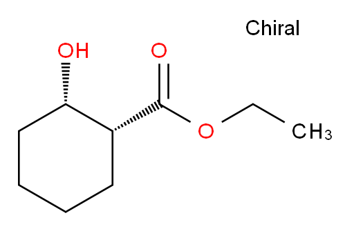 rel-Ethyl (1R,2S)-2-hydroxycyclohexanecarboxylate (ACI)