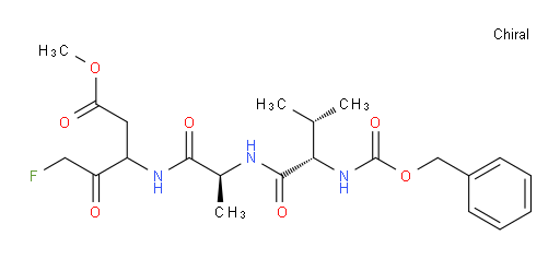 L-Alaninamide, N-[(phenylmethoxy)carbonyl]-L-valyl-N-[3-fluoro-1-(2-methoxy-2-oxoethyl)-2-oxopropyl]- (9CI)