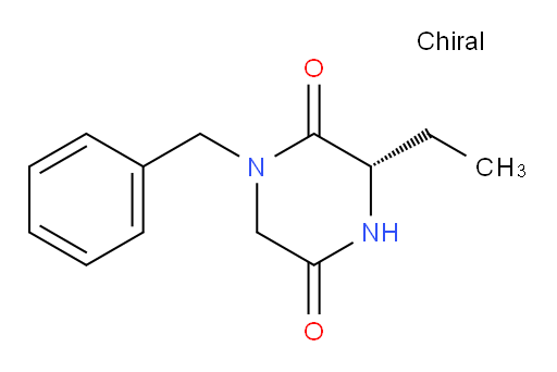 (3S)-3-Ethyl-1-(phenylmethyl)-2,5-piperazinedione (ACI)