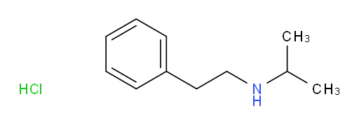 Benzeneethanamine, N-(1-methylethyl)-, hydrochloride (1:1) (ACI)