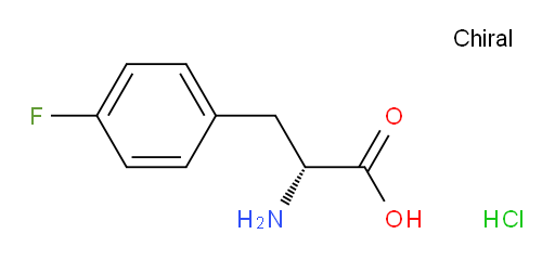 D-Phenylalanine, 4-fluoro-, hydrochloride (1:1) (ACI)