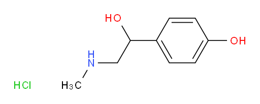 4-(1-hydroxy-2-(methylamino)ethyl)phenol hydrochloride
