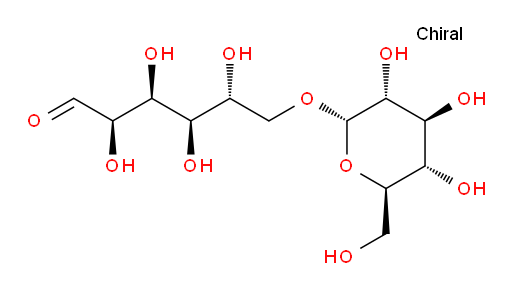 (2R,3S,4R,5R)-2,3,4,5-tetrahydroxy-6-(((2S,3R,4S,5S,6R)-3,4,5-trihydroxy-6-(hydroxymethyl)tetrahydro-2H-pyran-2-yl)oxy)hexanal