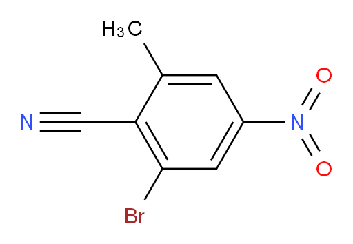 2-bromo-6-methyl-4-nitrobenzonitrile