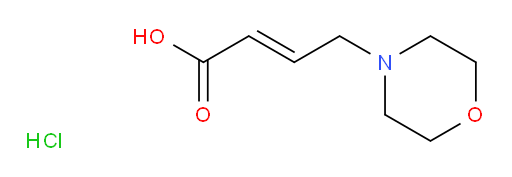 (E)-4-morpholinobut-2-enoic acid hydrochloride