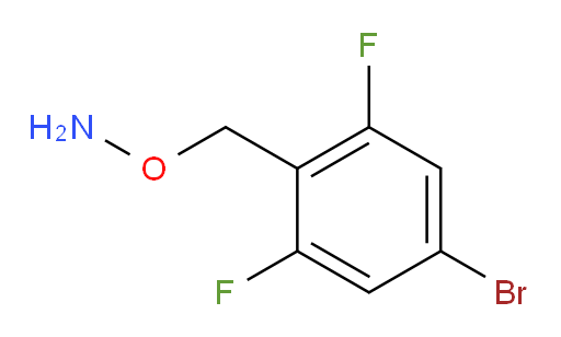 O-[(4-bromo-2,6-difluorophenyl)methyl]hydroxylamine