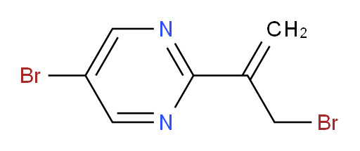 5-bromo-2-(3-bromoprop-1-en-2-yl)pyrimidine