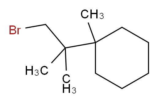 1-(1-bromo-2-methylpropan-2-yl)-1-methylcyclohexane