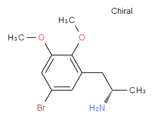 (2S)-1-(5-bromo-2,3-dimethoxyphenyl)propan-2-amine