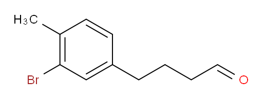 4-(3-bromo-4-methylphenyl)butanal