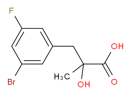 3-(3-bromo-5-fluorophenyl)-2-hydroxy-2-methylpropanoic acid