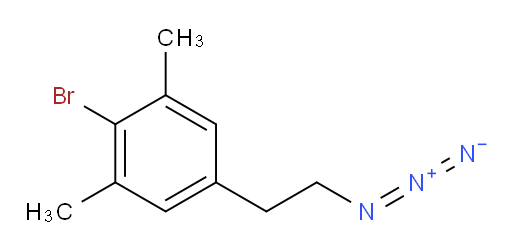 5-(2-azidoethyl)-2-bromo-1,3-dimethylbenzene