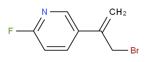 5-(3-bromoprop-1-en-2-yl)-2-fluoropyridine