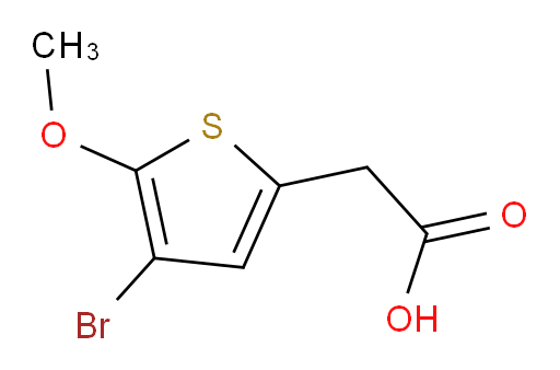 2-(4-bromo-5-methoxythiophen-2-yl)acetic acid