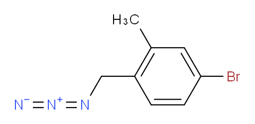 1-(azidomethyl)-4-bromo-2-methylbenzene