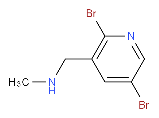 [(2,5-dibromopyridin-3-yl)methyl](methyl)amine
