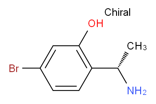 2-[(1S)-1-aminoethyl]-5-bromophenol