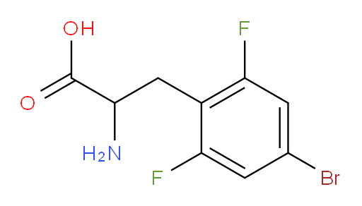 2-amino-3-(4-bromo-2,6-difluorophenyl)propanoic acid
