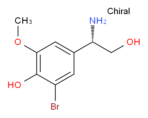 4-[(1S)-1-amino-2-hydroxyethyl]-2-bromo-6-methoxyphenol