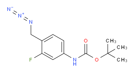 tert-butyl N-[4-(azidomethyl)-3-fluorophenyl]carbamate
