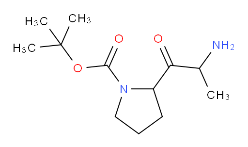 tert-butyl 2-(2-aminopropanoyl)pyrrolidine-1-carboxylate