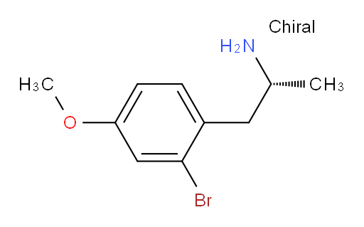 (2R)-1-(2-bromo-4-methoxyphenyl)propan-2-amine