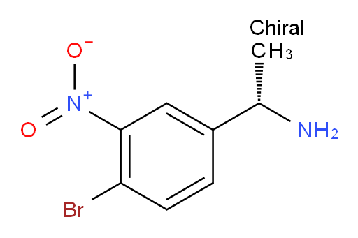(1S)-1-(4-bromo-3-nitrophenyl)ethan-1-amine