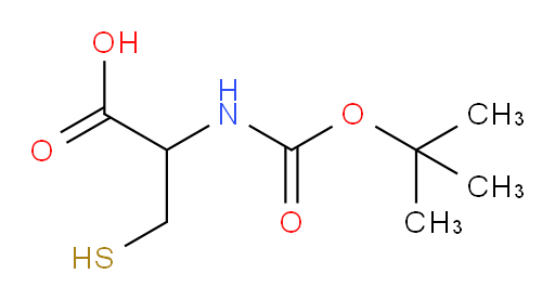 2-{[(tert-butoxy)carbonyl]amino}-3-sulfanylpropanoic acid