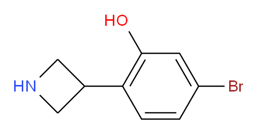 2-(azetidin-3-yl)-5-bromophenol