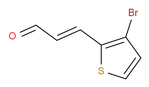 3-(3-bromothiophen-2-yl)prop-2-enal