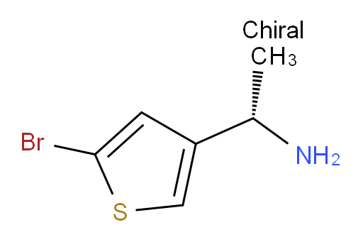 (1S)-1-(5-bromothiophen-3-yl)ethan-1-amine