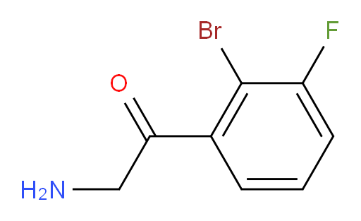 2-amino-1-(2-bromo-3-fluorophenyl)ethan-1-one