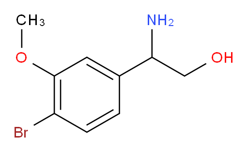 2-amino-2-(4-bromo-3-methoxyphenyl)ethan-1-ol