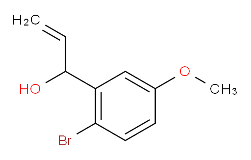 1-(2-bromo-5-methoxyphenyl)prop-2-en-1-ol