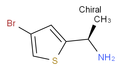 (1R)-1-(4-bromothiophen-2-yl)ethan-1-amine