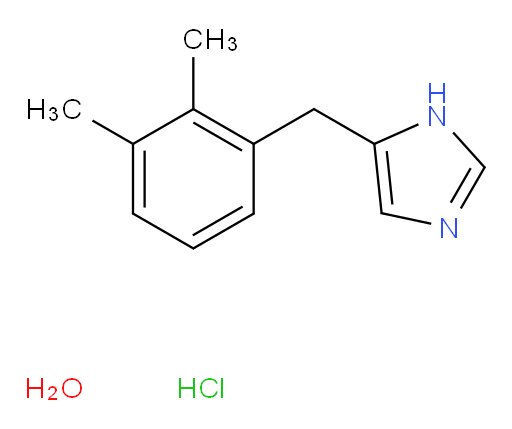 5-[(2,3-dimethylphenyl)methyl]-1H-imidazole hydrate hydrochloride