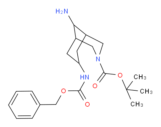 tert-butyl 9-amino-7-{[(benzyloxy)carbonyl]amino}-3-azabicyclo[3.3.1]nonane-3-carboxylate